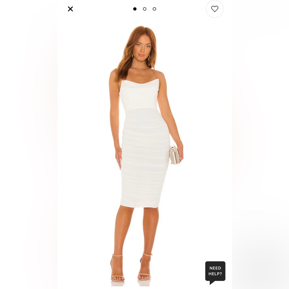 Michael Costello x REVOLVE India Midi Dress in White